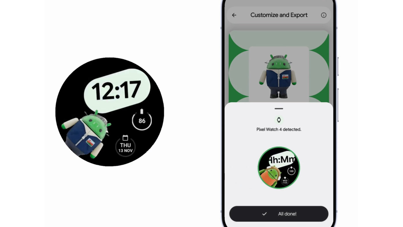 Androidify na Wear OS