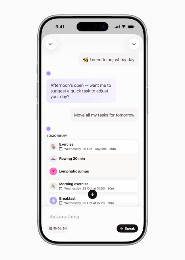 Apple App Store Awards 2025 winner iPhone App-of the Year Tiimo Al Planner To do