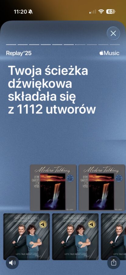 apple music replay 2025 źródło tabletowo.pl