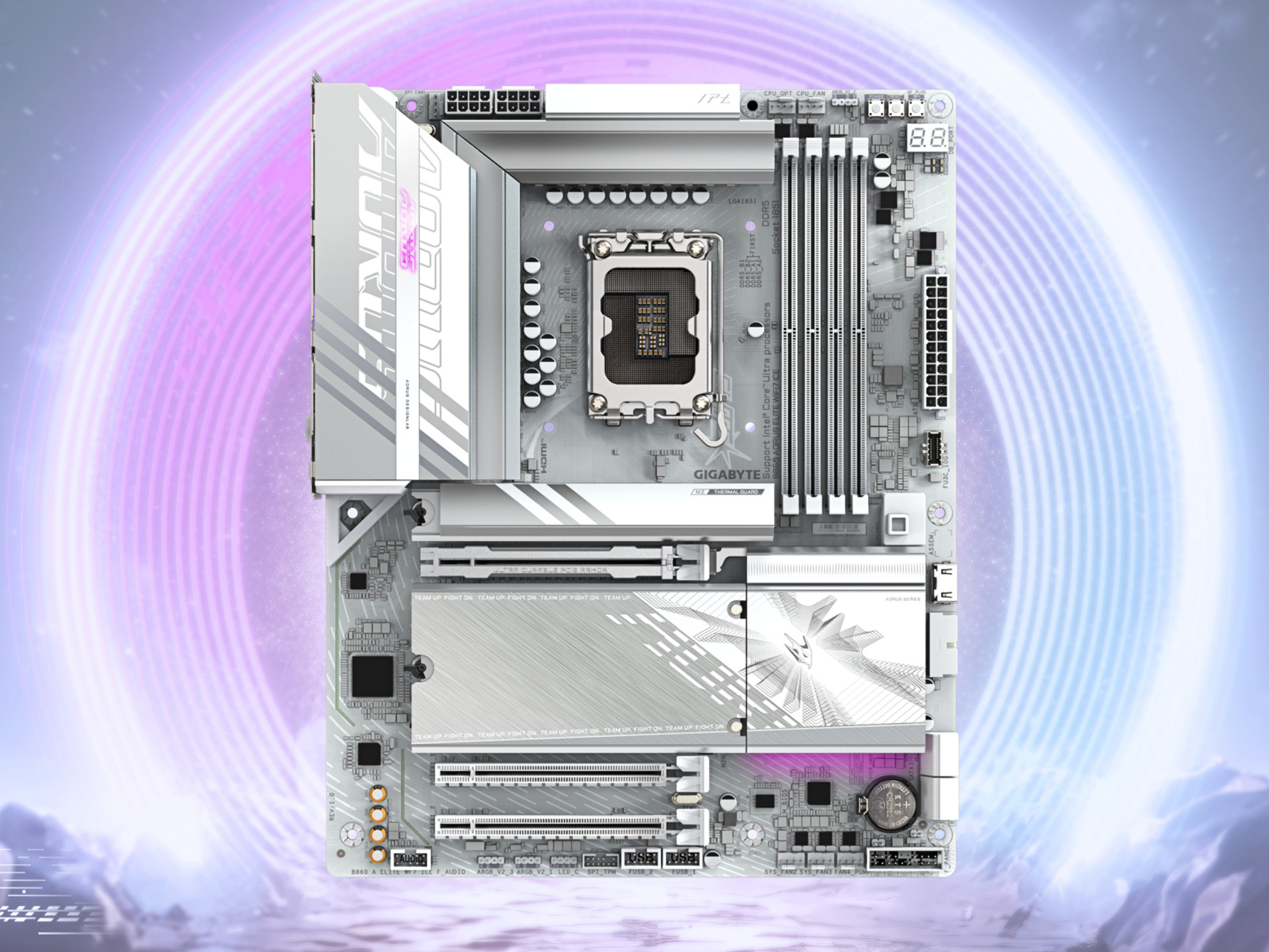 płyta główna Gigabyte Z860 Aorus Elite WiFi 7 Ice