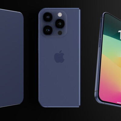 iPhone Fold render