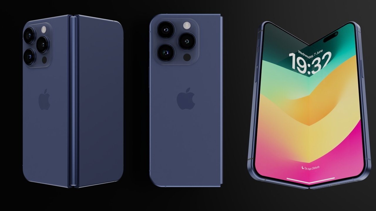 iPhone Fold render
