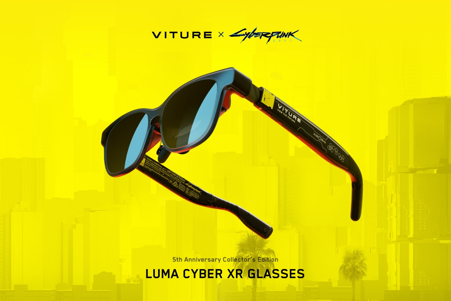 Viture x Cyberpunk 2077 Luma Cyber XR