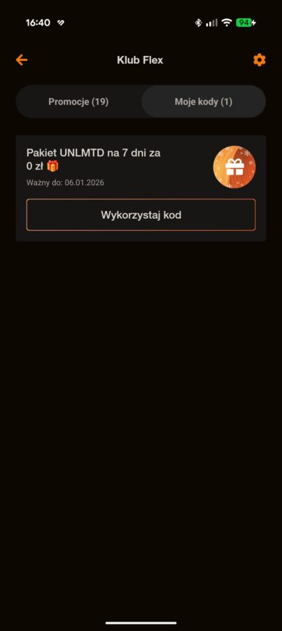 Orange Flex promocja święta 2025