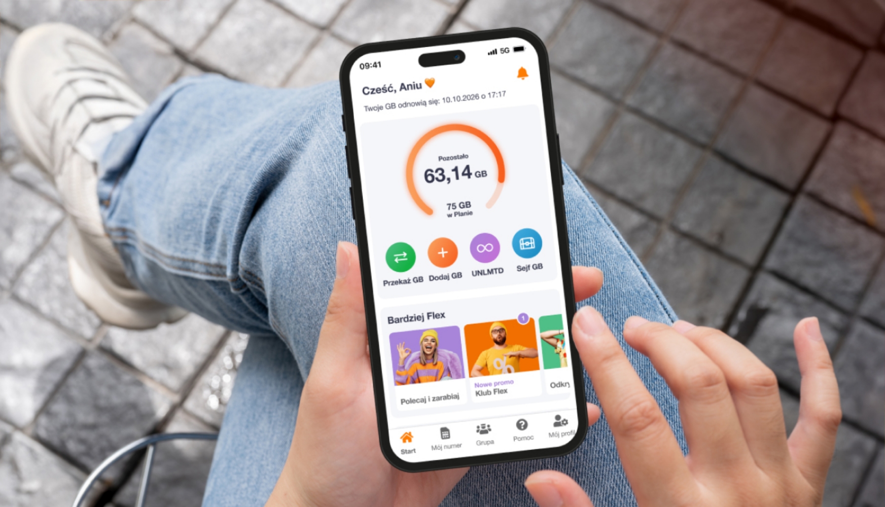 Orange Flex zarządzanie dodatkowymi numerami