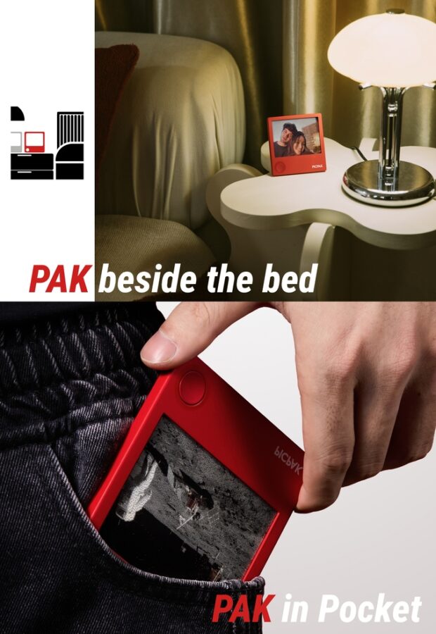 PicPak gadżet cyfrowa ramka E Ink