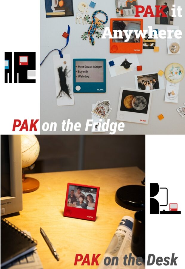 PicPak gadżet cyfrowa ramka E Ink