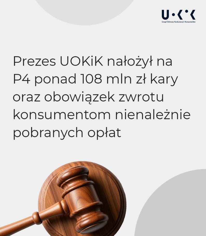 UOKiK, kara, Play, odebranie rabatów za e-fakturę i terminową płatność