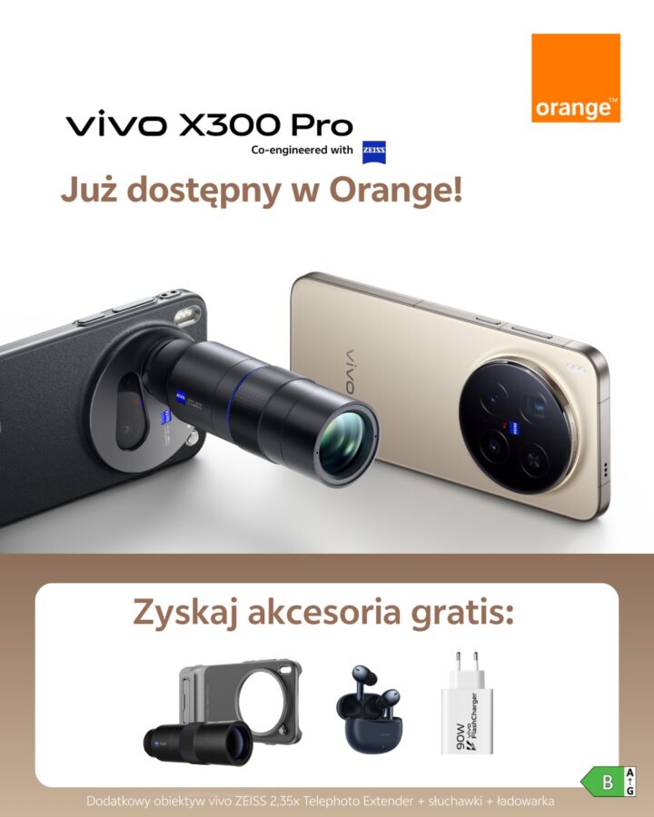 smartfon Vivo X300 Pro dostępny w Orange