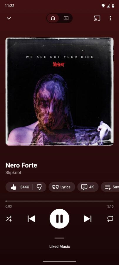 YouTube Music nowy wygląd