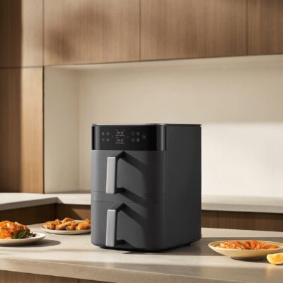 frytkownica beztłuszczowa xiaomi smart double stack air fryer 12l
