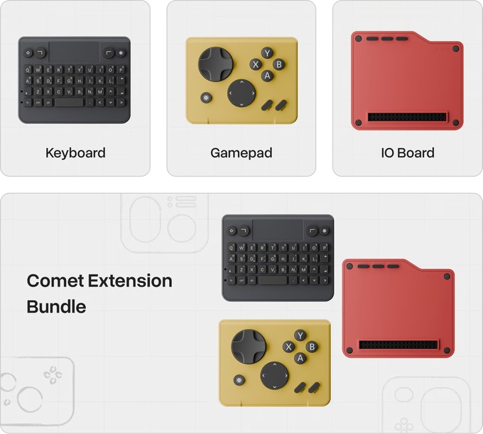 mecha comet palmtop sprzęt pda