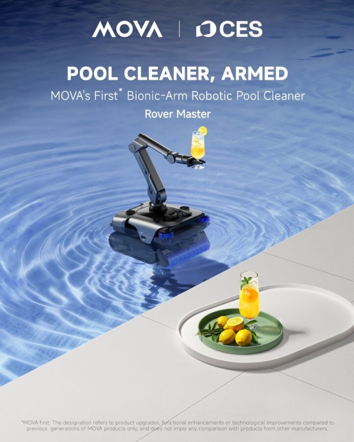 Robot basenowy z ramieniem bionicznym Mova Rover Master