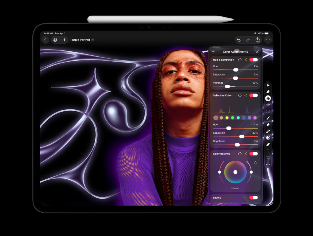 Pixelmator Pro na iPadzie