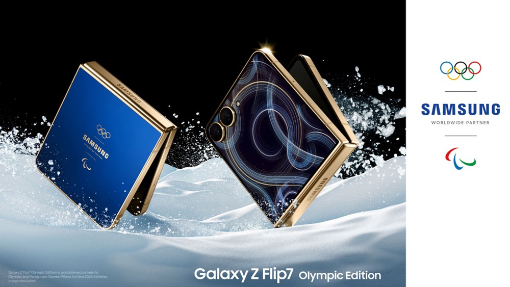 składany smartfon samsung galaxy z flip 7 olympic edition foldable smartphone