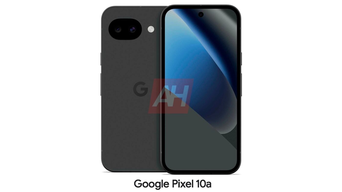 smartfon google pixel 10a smartphone render