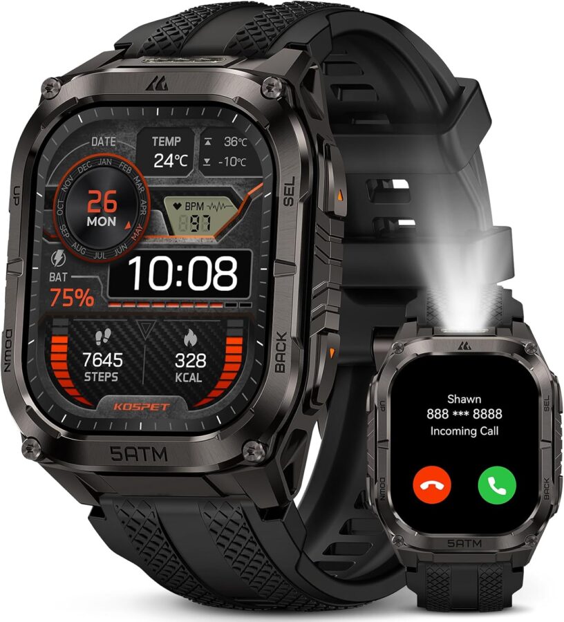 smartwatch kospet tank m4c