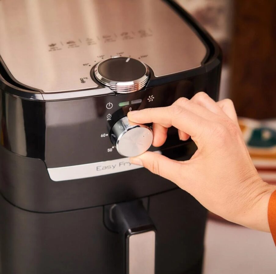 Air Fryer z funkcją grilla, Tefal EY5018, frytkownica beztłuszczowa, Lidl