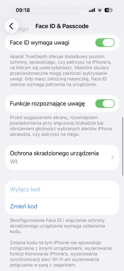 apple iphone ustawienia ochrona skradzionego urządzenia źródło tabletowo.pl 