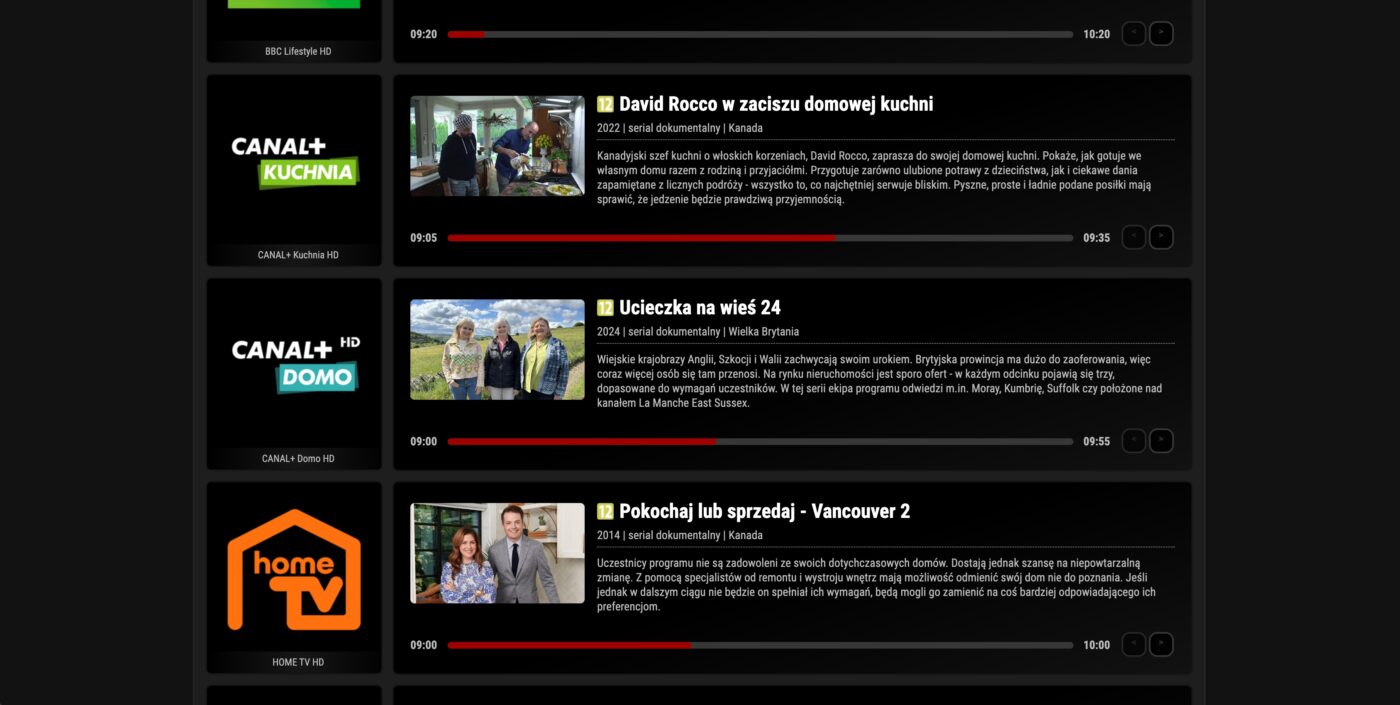 CDA Premium kanały Canal+