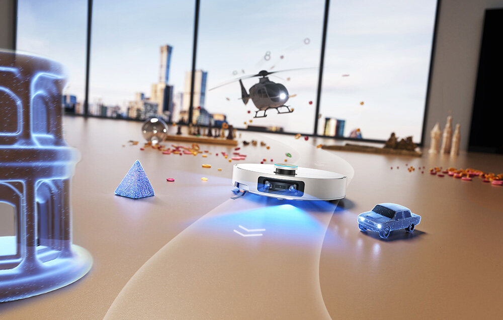 Roboty sprzątające, robot sprzątający Dreame X60 Ultra Complete