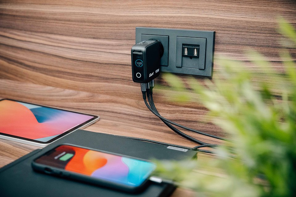 ładowarki verbatim mini gan chargers