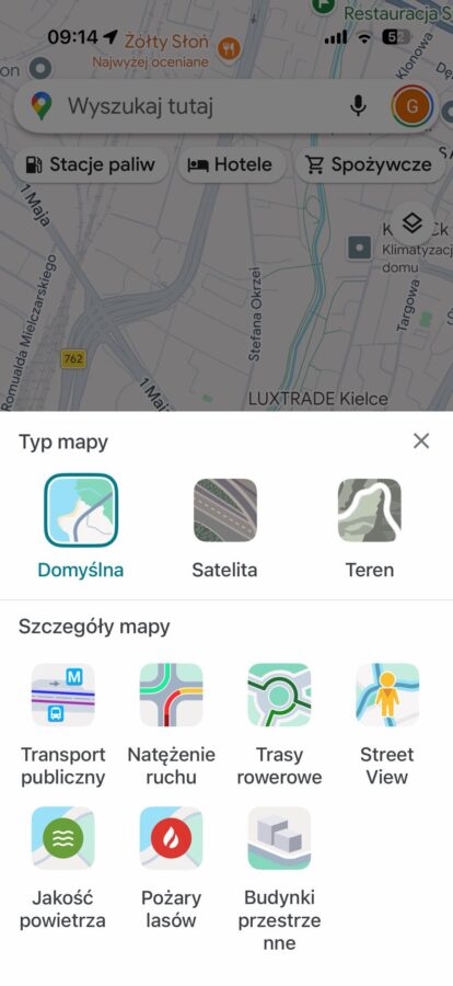 Street View w aplikacji Mapy Google