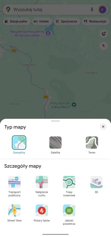 Street View w aplikacji Mapy Google