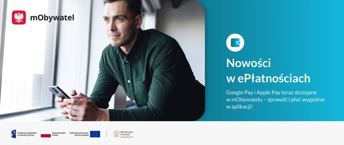 mObywatel ePłatności Google Pay Apple Pay