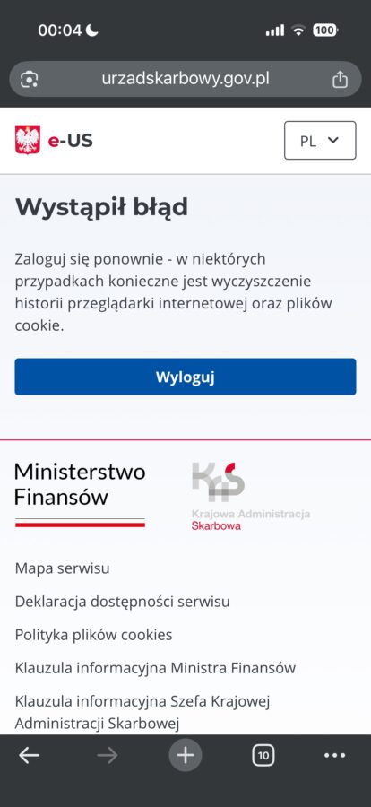 Po północy 15 lutego 2026 roku był problem z dostaniem się do usługi Twój e-PIT źródło tabletowo.pl