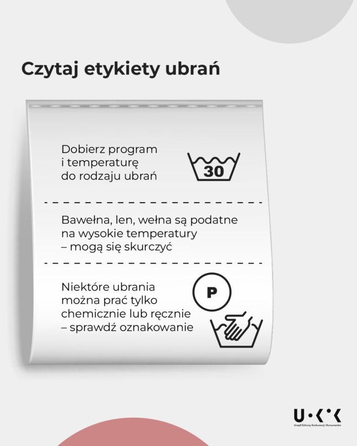 porady dotyczące prania od uokik