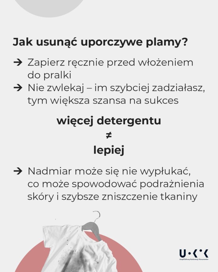 porady dotyczące prania od uokik