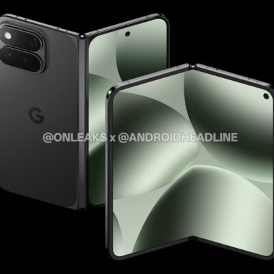 Google Pixel 11 Pro Fold render