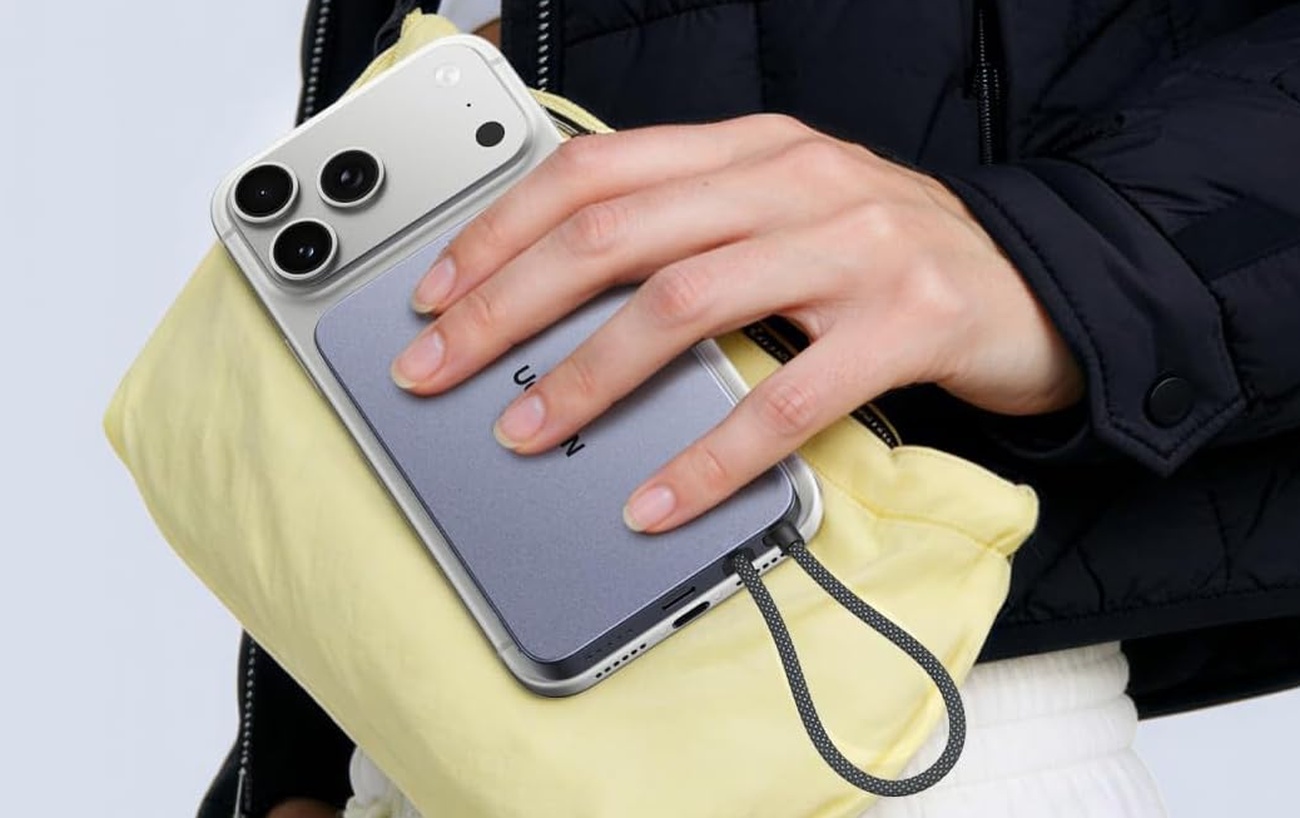 powerbank ugreen magflow air qi2 15 w ultra slim