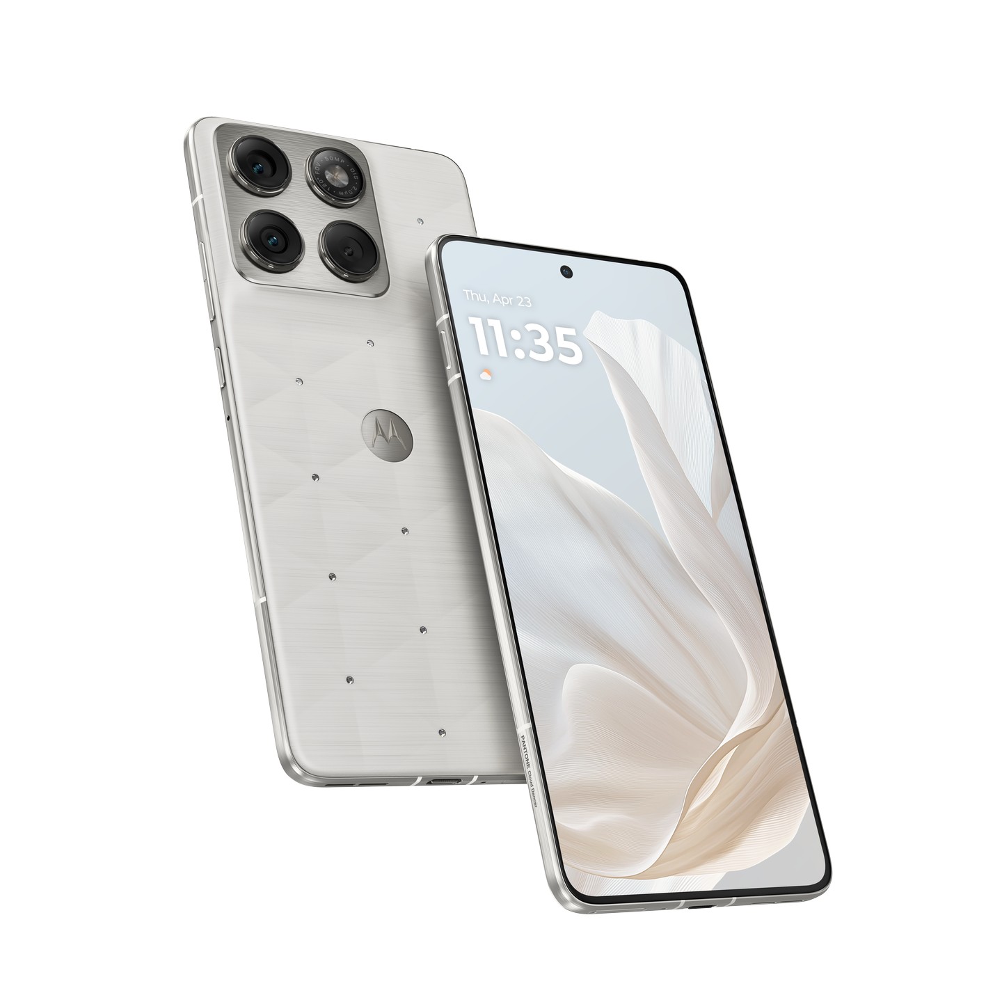 smartfon motorola edge 70 z kryształkami swarovski