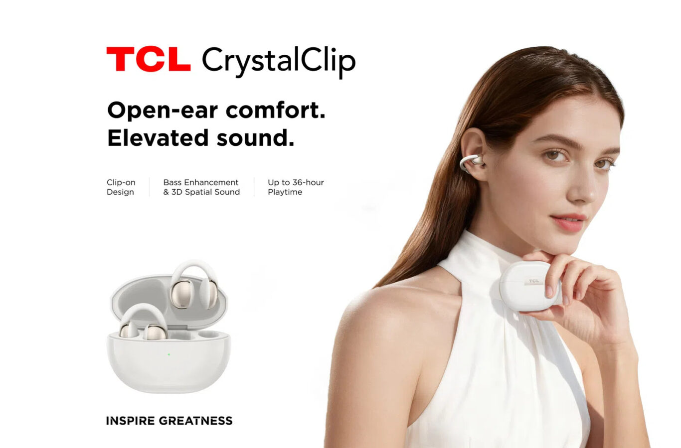 słuchawki TCL CrystalClip