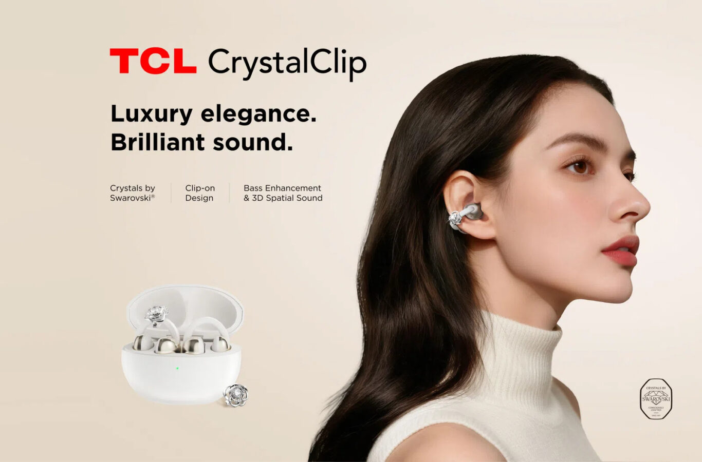 słuchawki TCL CrystalClip
