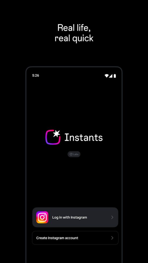 aplikacja instagram instants app