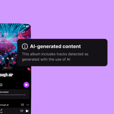 Detekcja AI w aplikacji Deezer