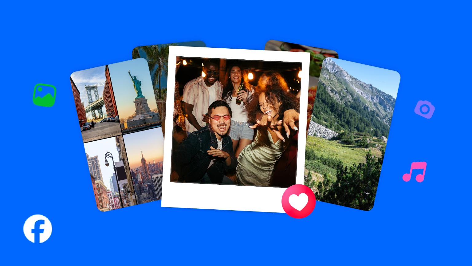 facebook chce uzyskać dostęp do zdjęć i filmów użytkownika, aby proponować mu ich udostępnienie