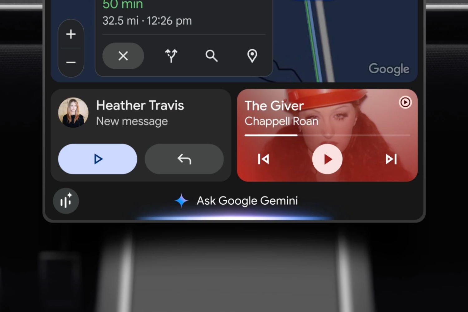 Gemini Android Auto