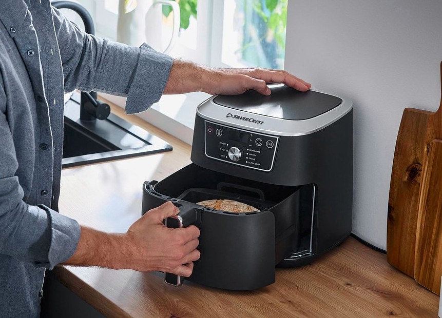 Frytkownica beztłuszczowa Air Fryer 6,7 litra SilverCrest, Lidl