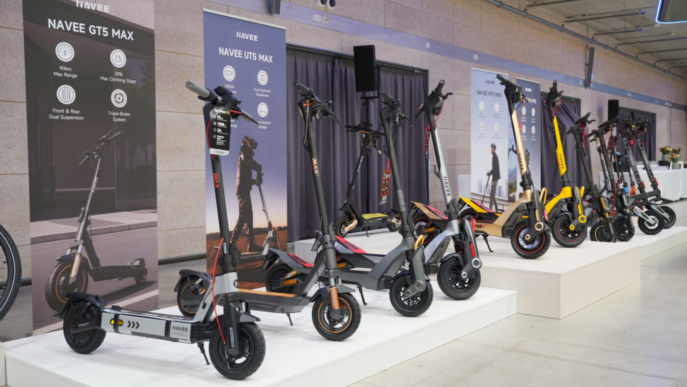 Nowe hulajnogi elektryczne Navee