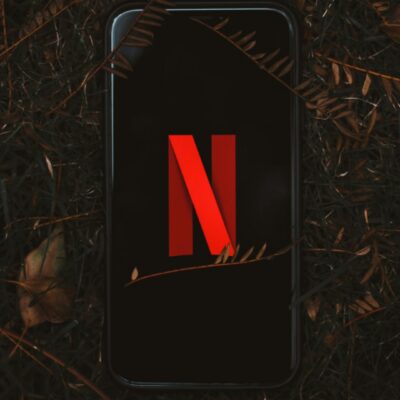 Netflix, smartfon, logo