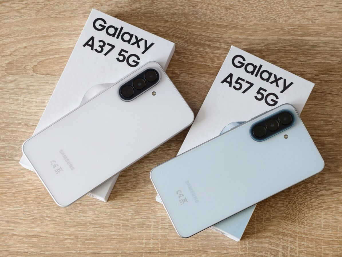 Samsung Galaxy A37 5G i Samsung Galaxy A57 5G fot. Jakub Kordasiński z Tabletowo.pl