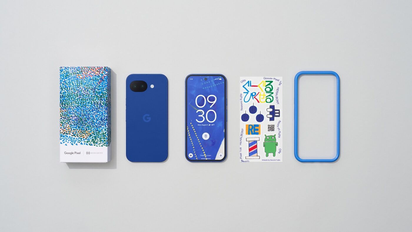 smartfon google pixel 10a w kolorze isai blue dostępny wyłącznie w japonii