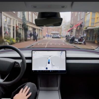 Tesla FSD w Holandii