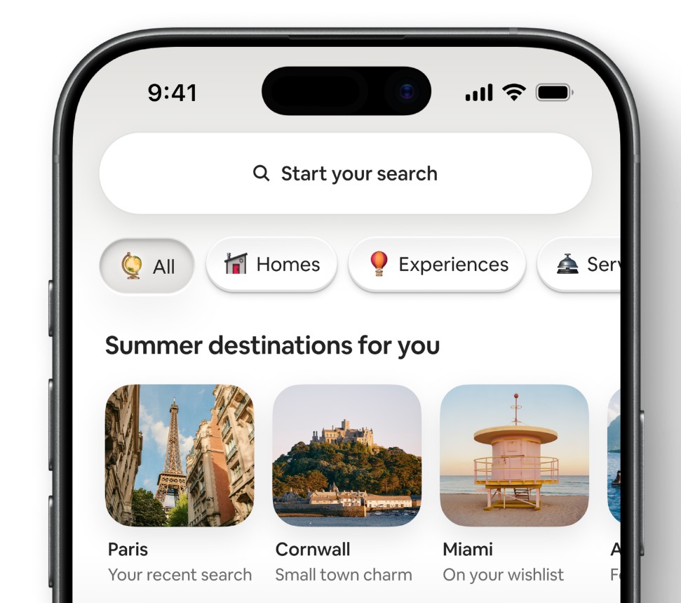 Nowe funkcje na platformie Airbnb