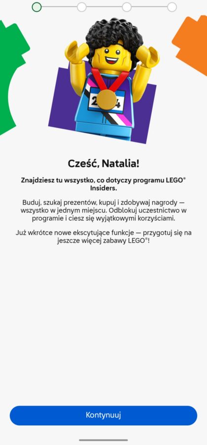 Aplikacja Lego Insiders w Polsce