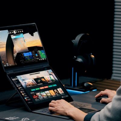 Laptop z podwójnym ekranem Asus Zephyrus Duo 2026